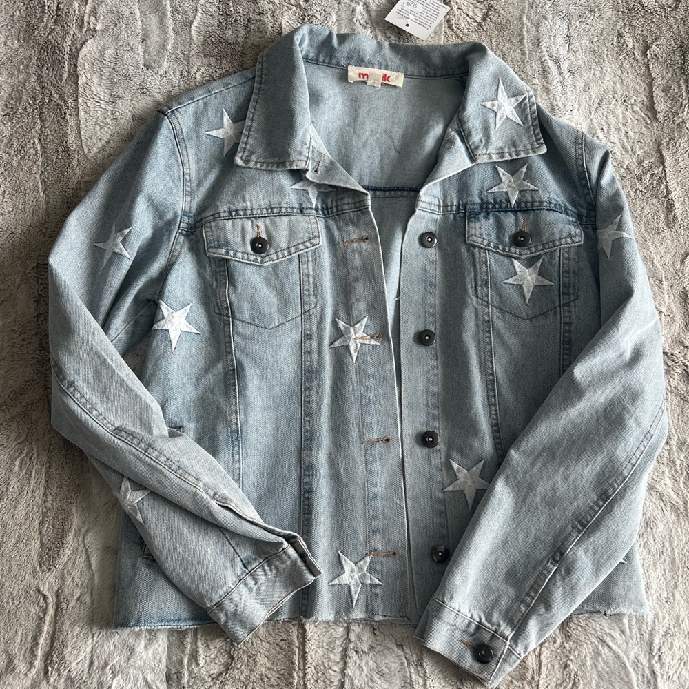 Embroidered Denim Jacket